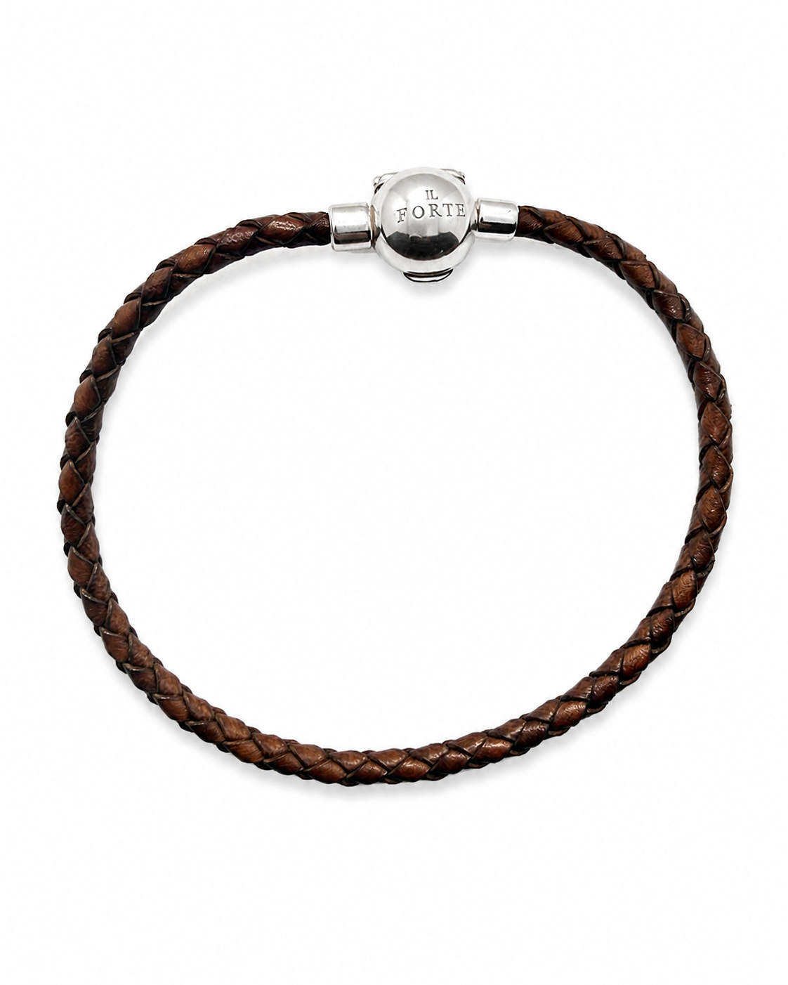 Bracciale in Cuoio intrecciato | Testa di Moro