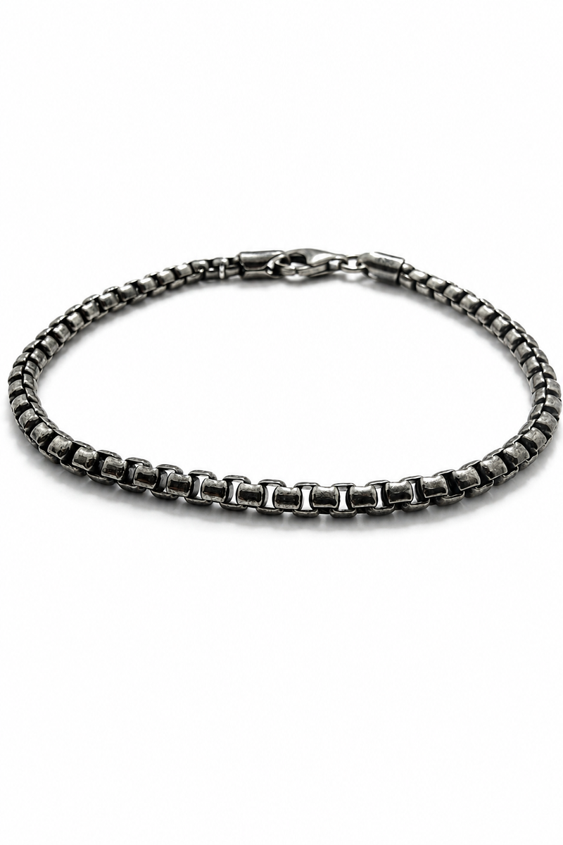 Bracciale in Argento Brunito